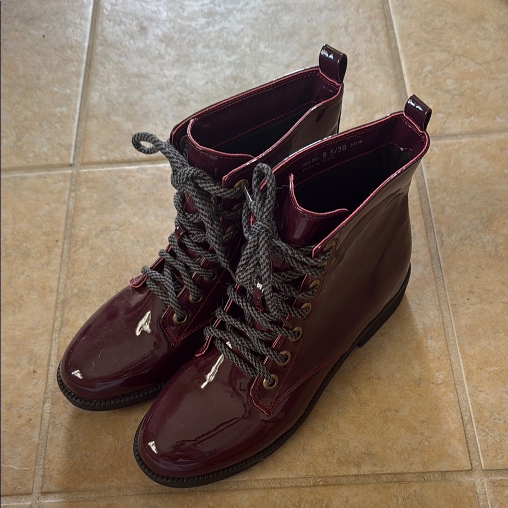 Stefan combat boots